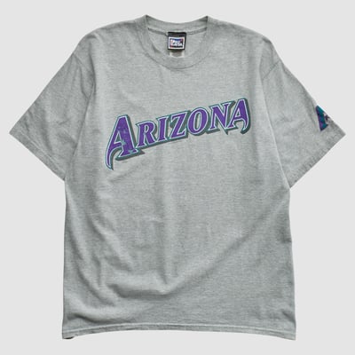 Arizona Diamondbacks Pro Player 90s T-shirt - Heather Gray - M by Fanatics Real Vintage