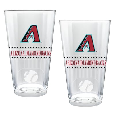 Arizona Diamondbacks Two-Piece 16oz. Stadium Pint Glass Set