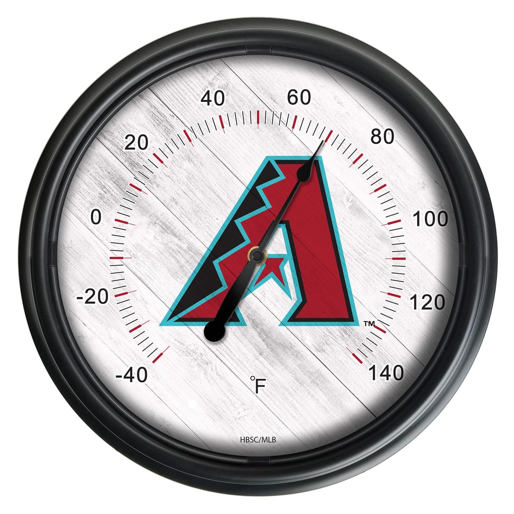 Arizona Diamondbacks Indoor/Outdoor LED Thermometer - Black