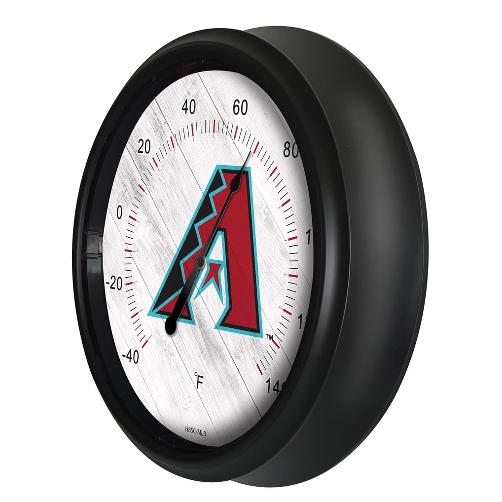 Arizona Diamondbacks Indoor/Outdoor LED Thermometer - Black