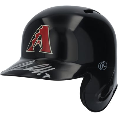 Corbin Carroll Arizona Diamondbacks Autographed Fanatics Authentic Mini Batting Helmet