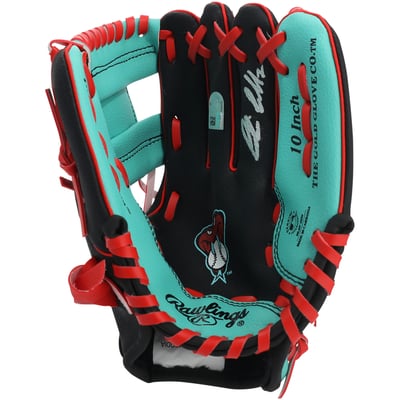 Corbin Carroll Arizona Diamondbacks Autographed Fanatics Authentic Rawlings 10" Collectible Team Logo Glove
