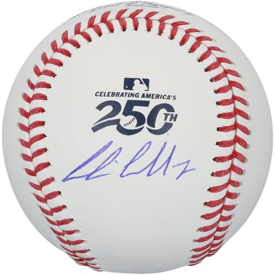 Corbin Carroll Arizona Diamondbacks Autographed Fanatics Authentic USA 250th Logo Baseball