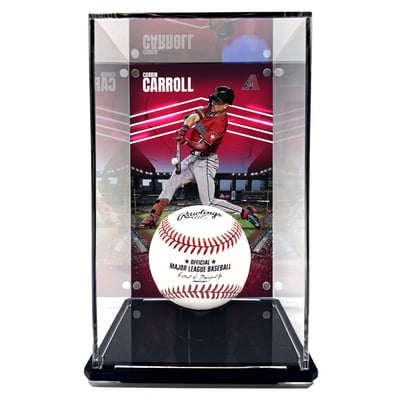 Corbin Carroll Arizona Diamondbacks Fanatics Authentic Tall Baseball Display Case with Image