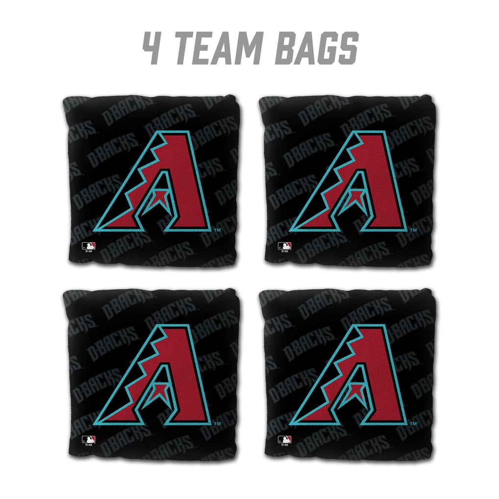 Arizona Diamondbacks Fanpoint Four-Piece Cornhole Bag Set