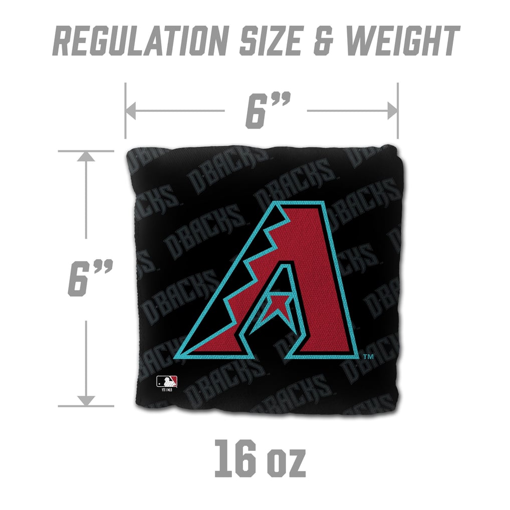 Arizona Diamondbacks Fanpoint Four-Piece Cornhole Bag Set