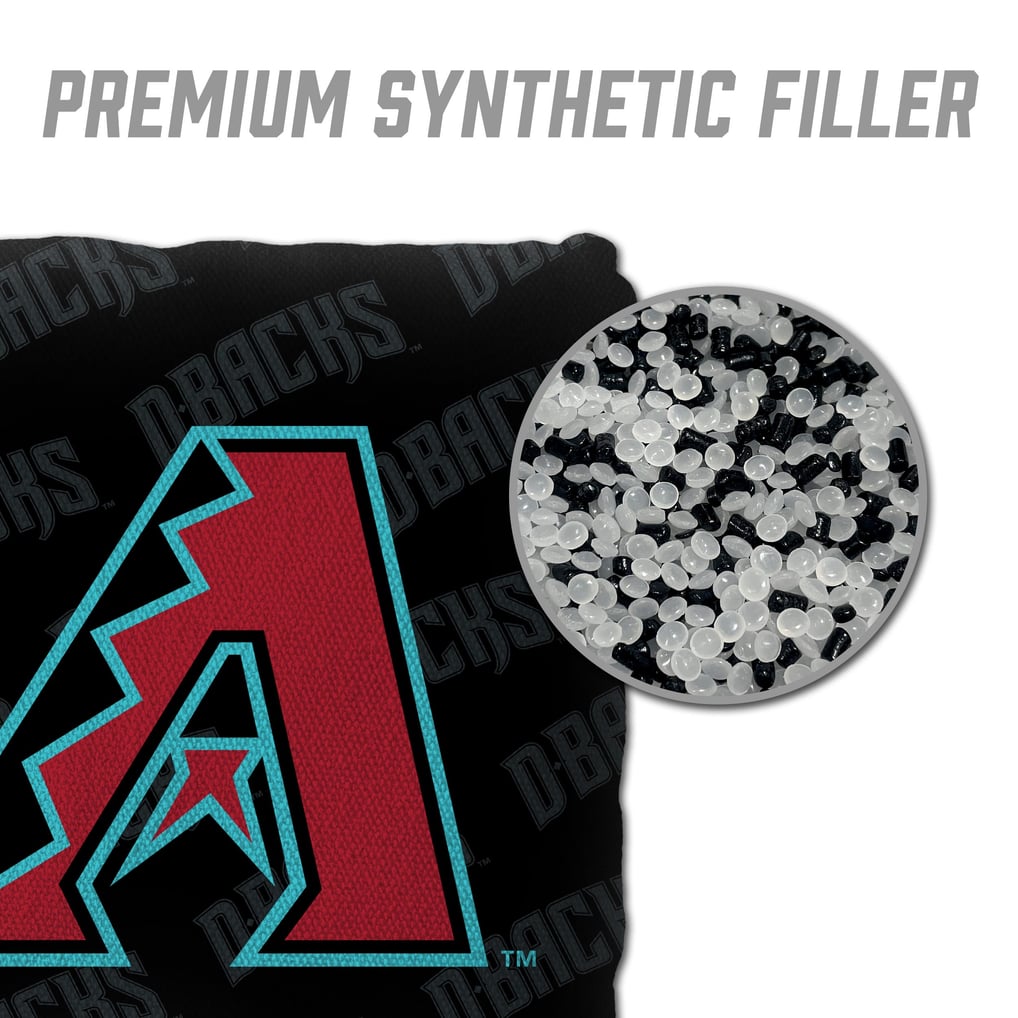 Arizona Diamondbacks Fanpoint Four-Piece Cornhole Bag Set