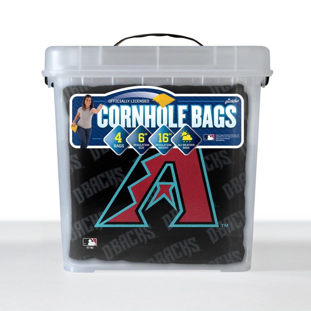 Arizona Diamondbacks Fanpoint Four-Piece Cornhole Bag Set