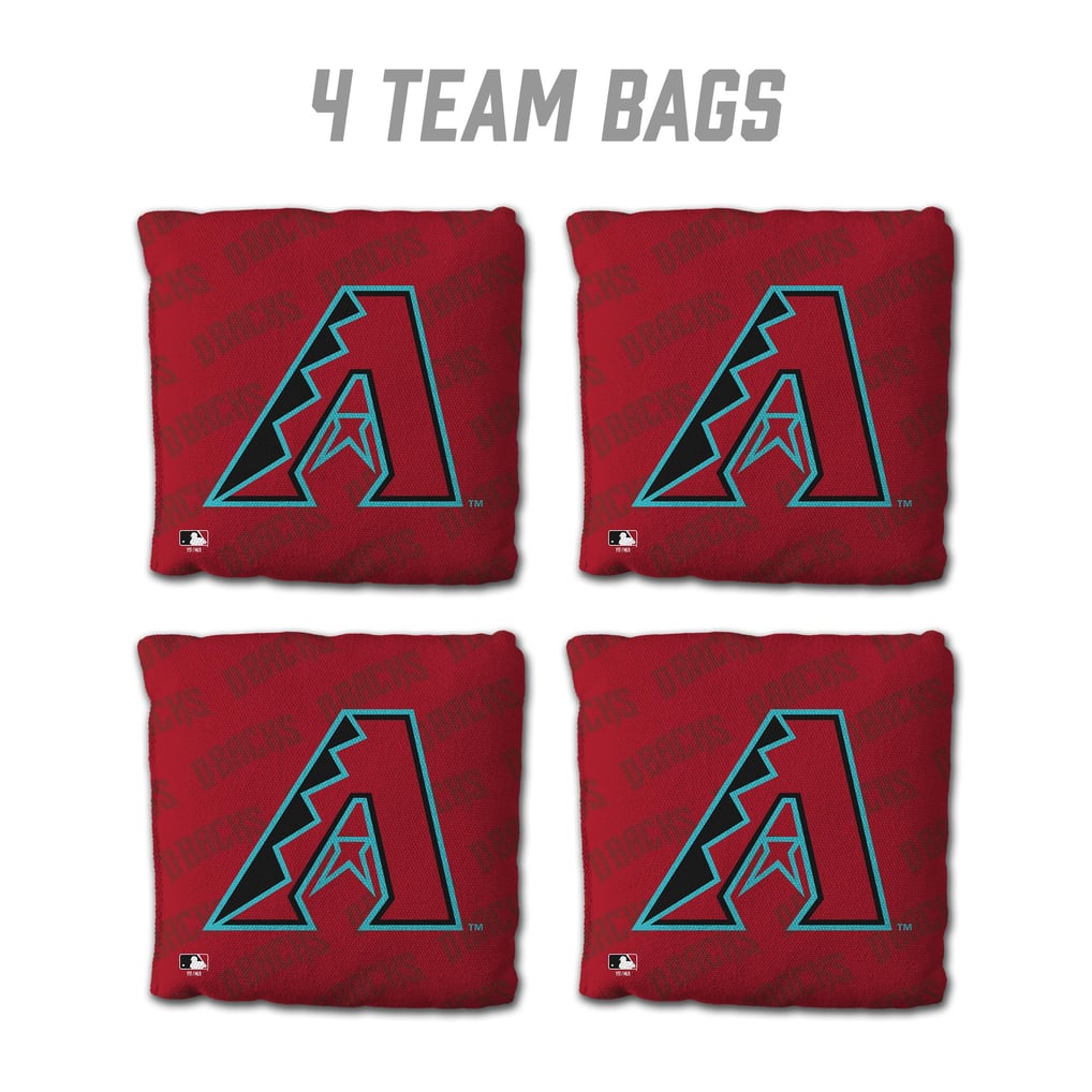 Arizona Diamondbacks Fanpoint Four-Piece Cornhole Bag Set