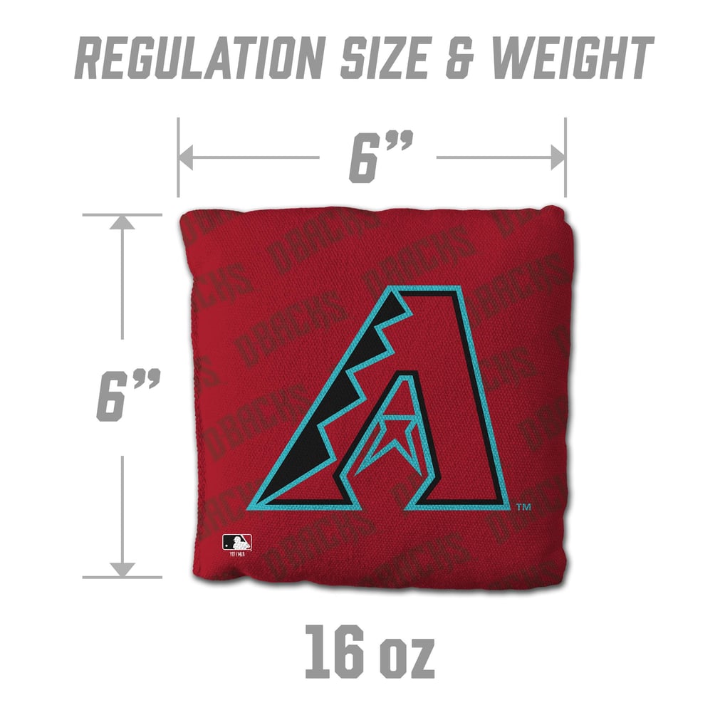 Arizona Diamondbacks Fanpoint Four-Piece Cornhole Bag Set