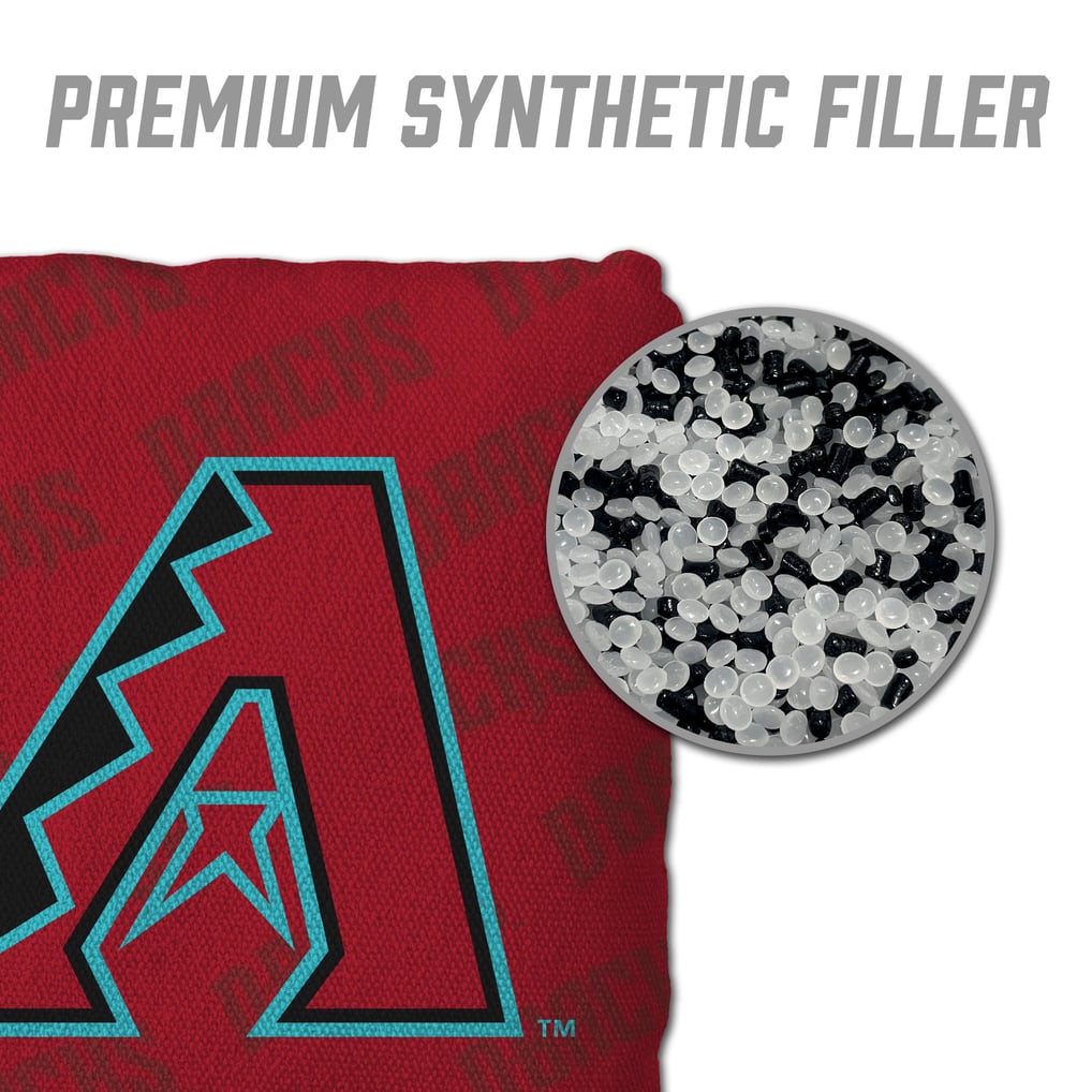 Arizona Diamondbacks Fanpoint Four-Piece Cornhole Bag Set