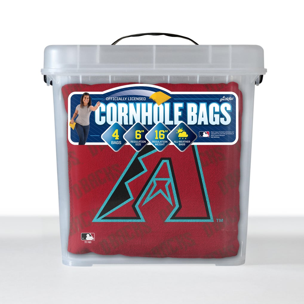 Arizona Diamondbacks Fanpoint Four-Piece Cornhole Bag Set