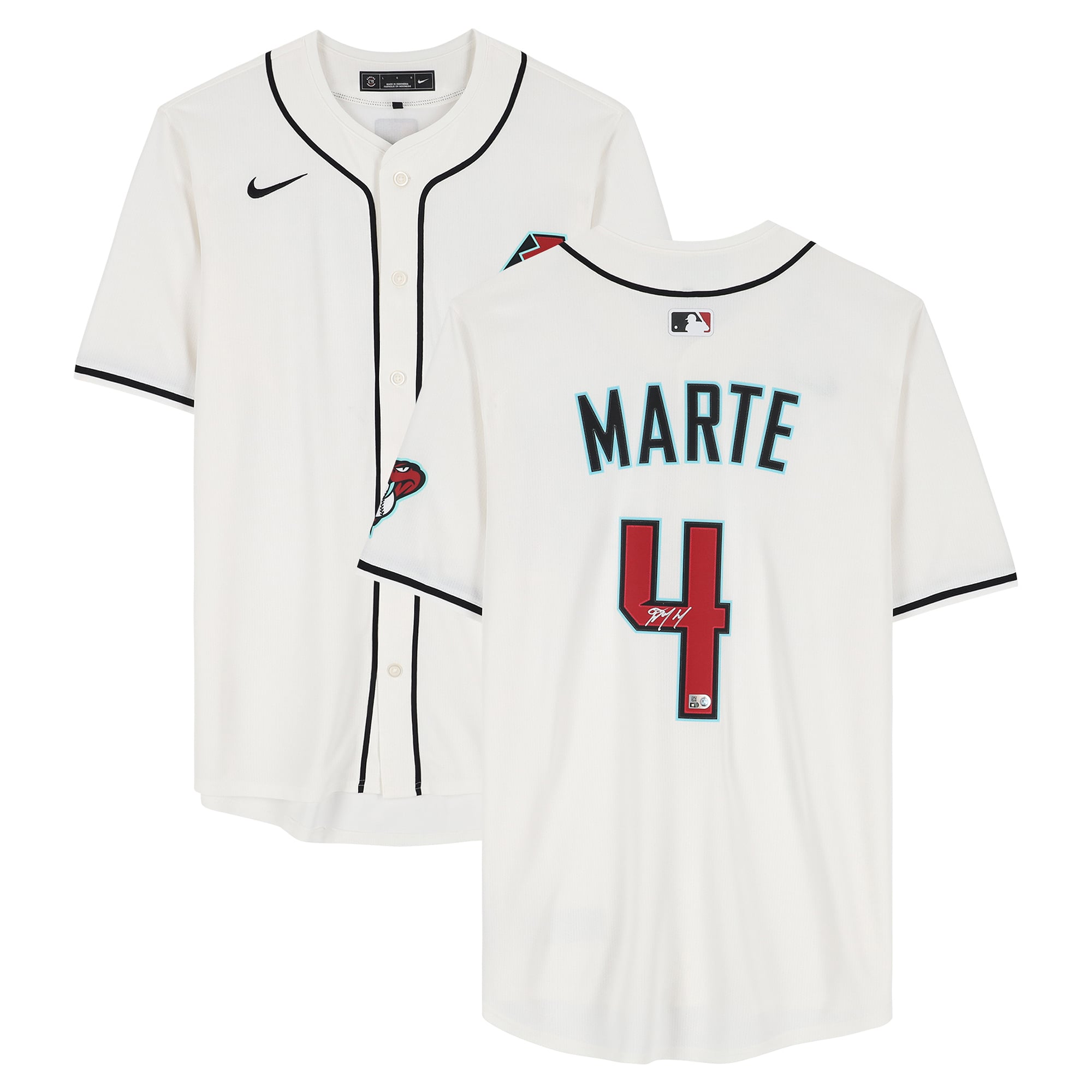 Ketel Marte Arizona Diamondbacks Autographed Fanatics Authentic 