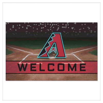 Arizona Diamondbacks Logo Brands 18" x 30" Crumb Rubber Door Mat