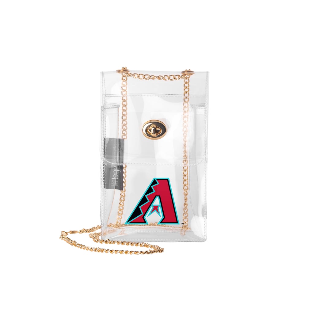 Arizona Diamondbacks Logo Brands Clear Essential Crossbody Purse