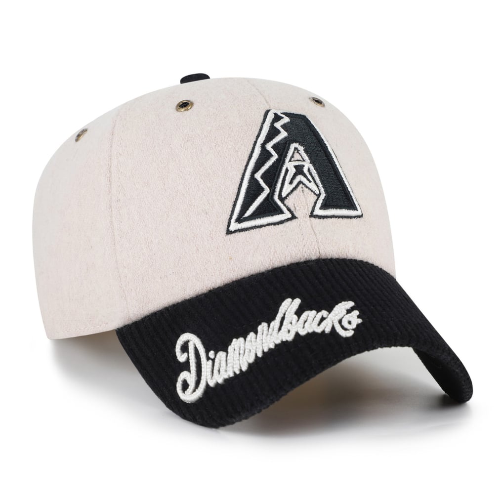 Arizona Diamondbacks '47 Rope Script Clean Up Adjustable Hat - Natural/Black