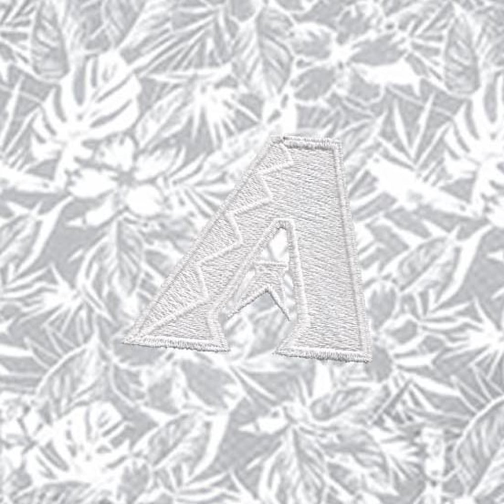Arizona Diamondbacks Antigua Resort Button-Up Shirt - Gray