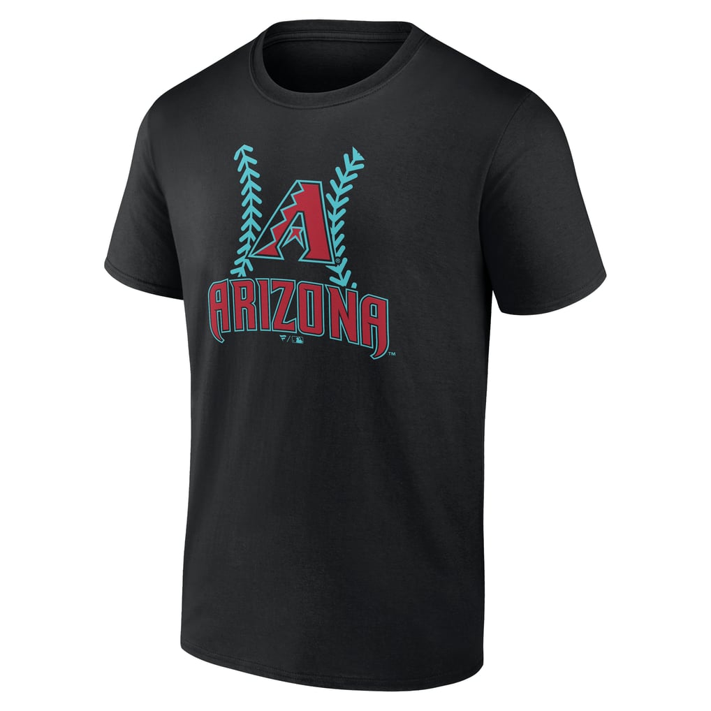  Arizona Diamondbacks Personalized Name & Number Fastball T-Shirt - Black
