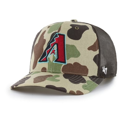 Arizona Diamondbacks Carhartt x '47 Duck Adjustable Trucker Hat - Camo