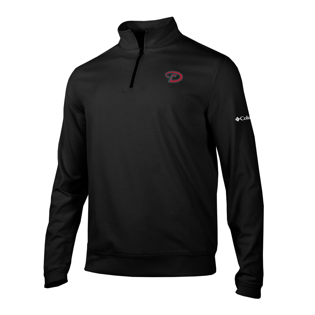 Arizona Diamondbacks Columbia Grainline Quarter-Zip Pullover - Black