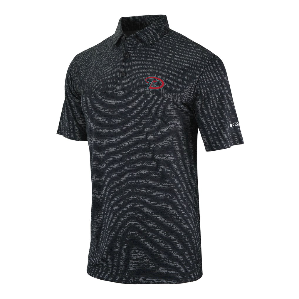 Arizona Diamondbacks Columbia Heading Out Polo - Black
