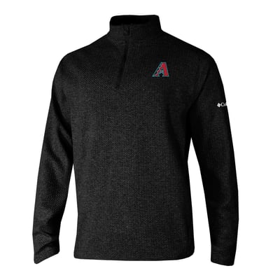 Arizona Diamondbacks Columbia  Swingcraft Quarter-Zip Pullover - Black