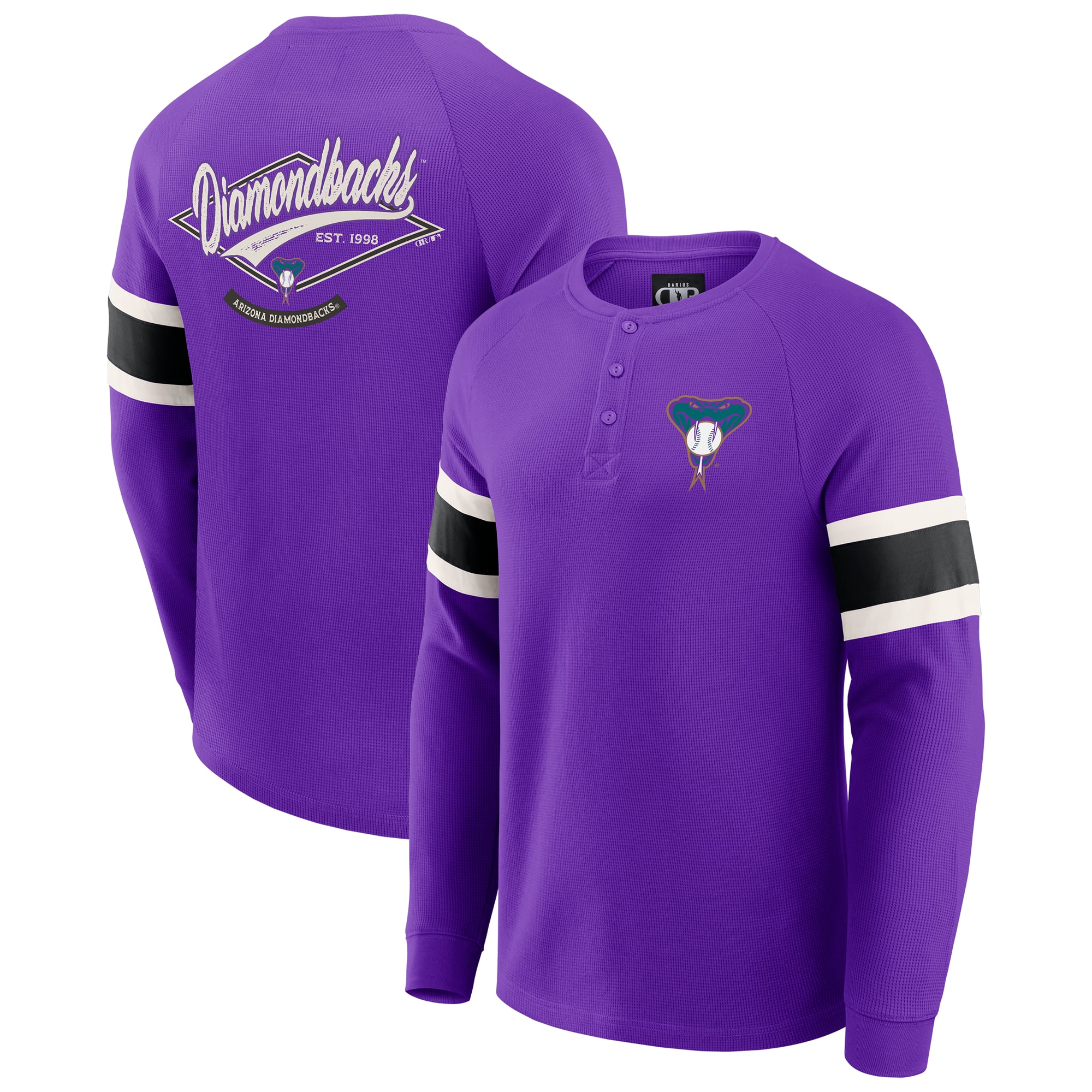 Men's Arizona Diamondbacks Darius Rucker Collection by Fanatics Purple ...