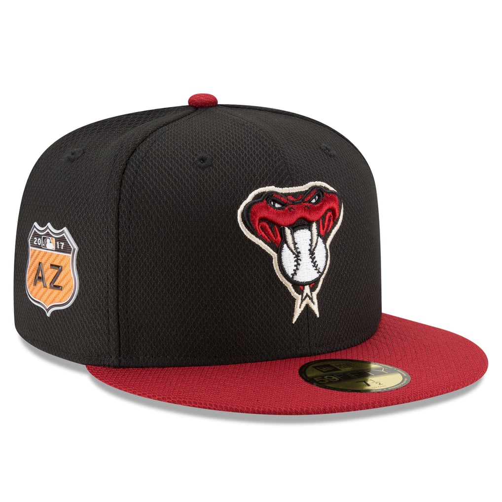 Men's Arizona Diamondbacks New Era Black 2017 Spring Training Diamond ...
