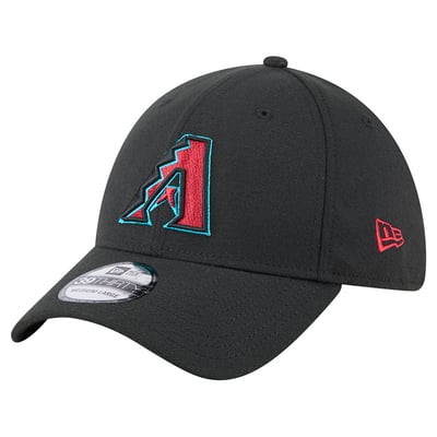 Arizona Diamondbacks New Era Logo 39THIRTY Flex Hat - Black
