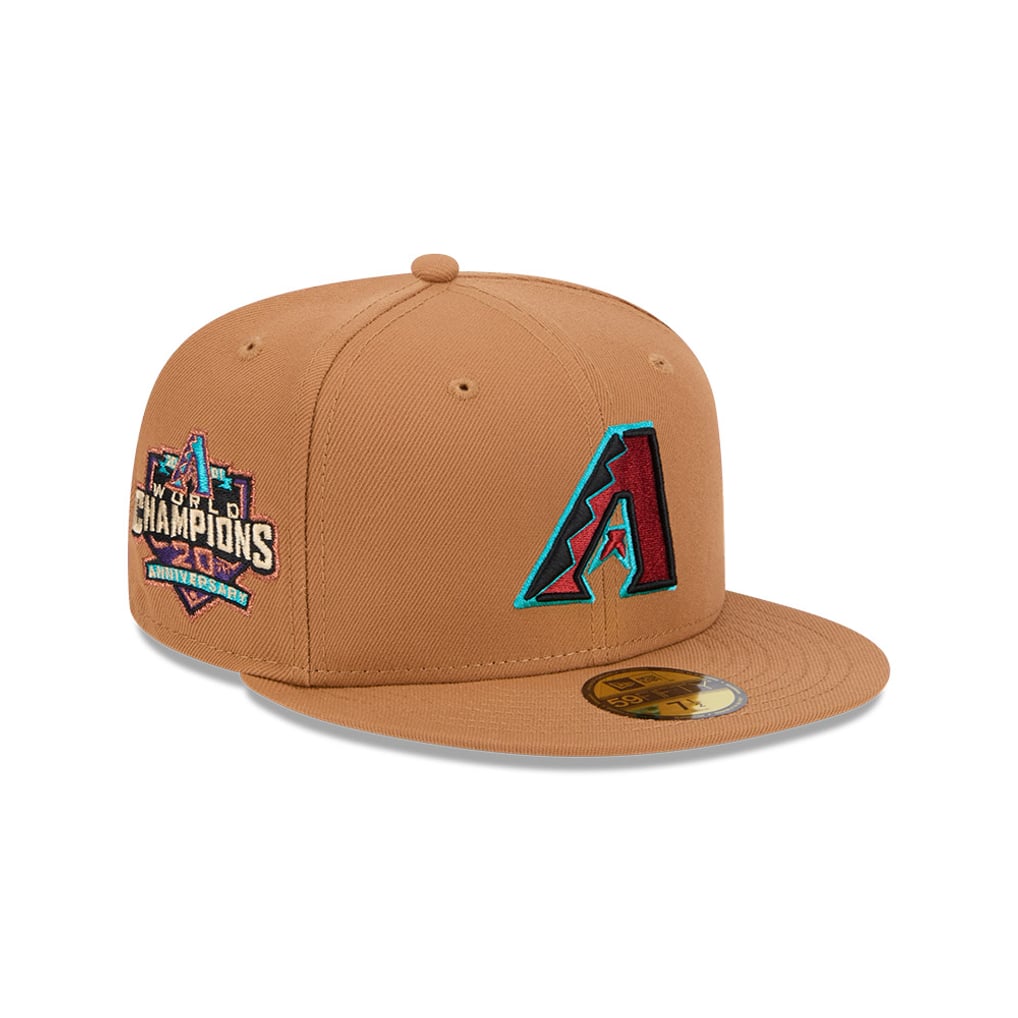 Men's Arizona Diamondbacks New Era Brown Color Pack 59FIFTY Fitted Hat