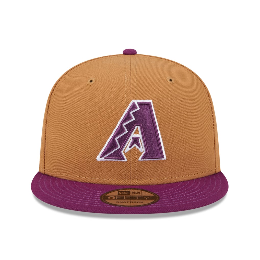 Men's Arizona Diamondbacks New Era Brown/Purple Color Pack Two-Tone ...
