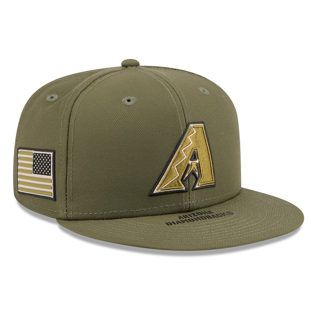  Arizona Diamondbacks New Era 2026 Armed Forces Day 59FIFTY Fitted Hat - Olive