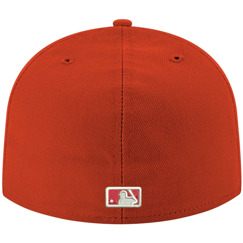 Arizona Diamondbacks New Era White Logo 59FIFTY Fitted Hat - Red 