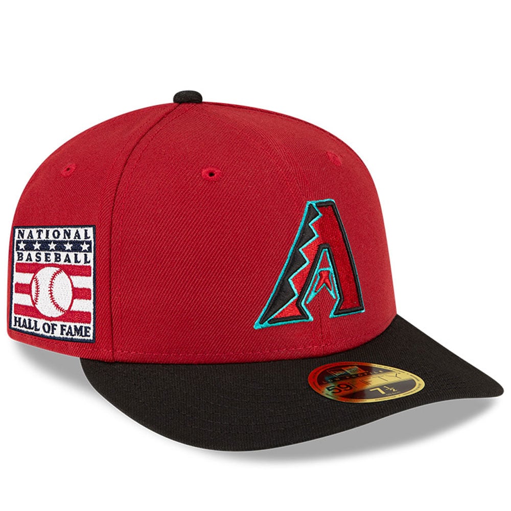 Men's Arizona Diamondbacks New Era Red/Black National Baseball Hall of ...