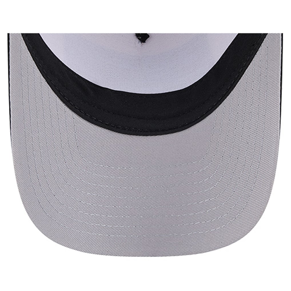 Arizona Diamondbacks New Era Text A-Frame Trucker 9FORTY Hat - Stone/Black