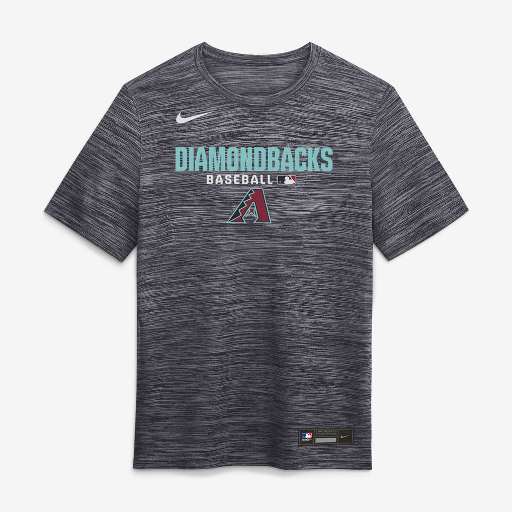 Arizona Diamondbacks Nike Authentic Collection Velocity Dri-FIT T-Shirt - Black