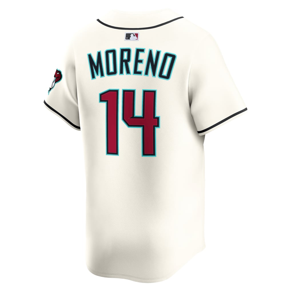 Gabriel Moreno Arizona Diamondbacks Nike Home Limited Player Jersey - Cream