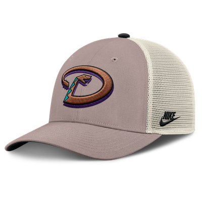 Arizona Diamondbacks Nike Cooperstown Rise Adjustable Trucker Hat - Khaki