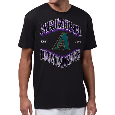  Arizona Diamondbacks Starter Take Me Out T-Shirt - Black