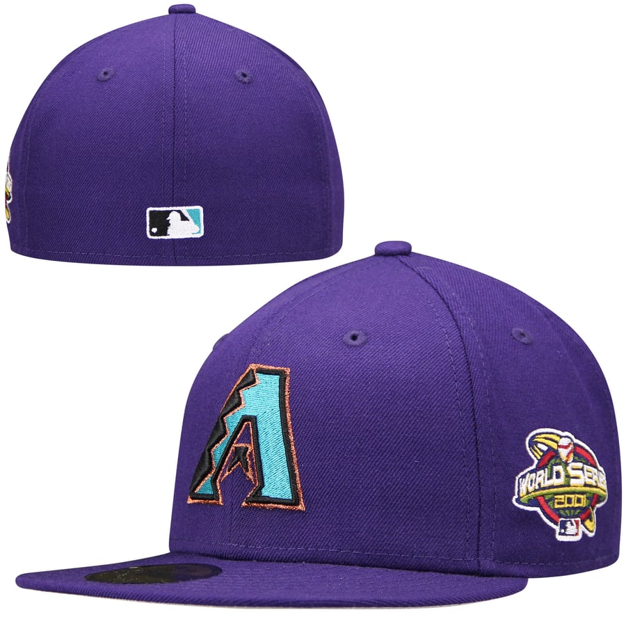 New Era Arizona Diamondbacks 2001 World Series Side Patch 59FIFTY ...