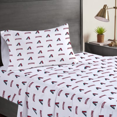 Arizona Diamondbacks Pegasus Three-Piece Twin Sheet Set