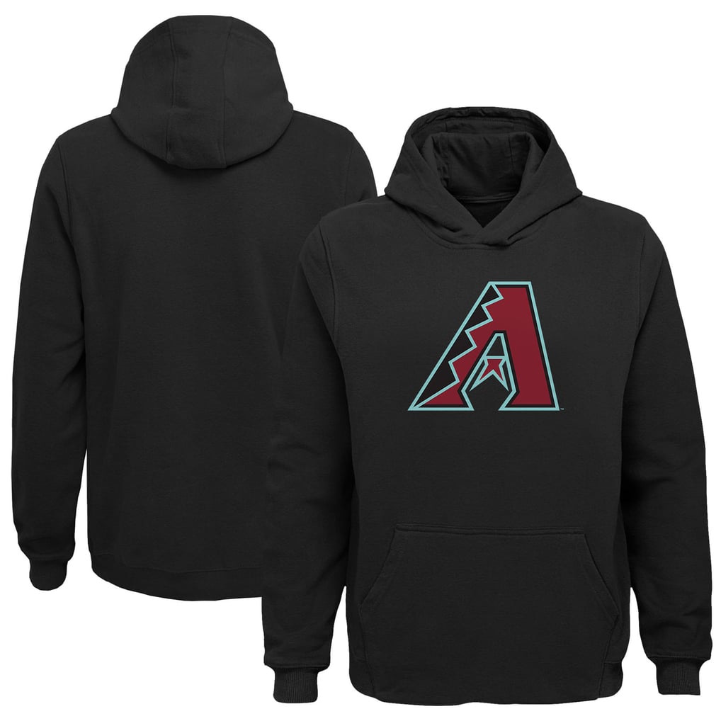 Arizona Diamondbacks Preschool Primary Logo Pullover Hoodie - Black