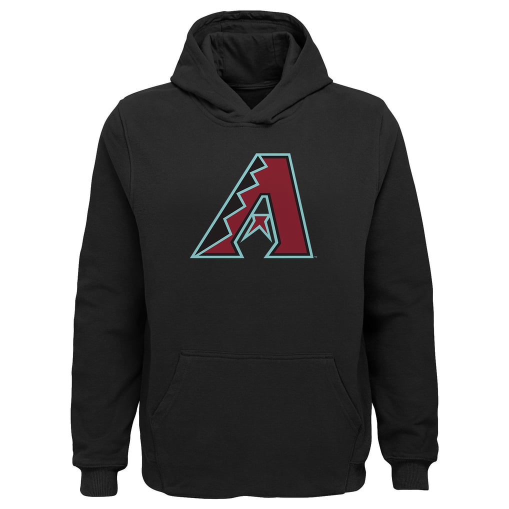Arizona Diamondbacks Preschool Primary Logo Pullover Hoodie - Black