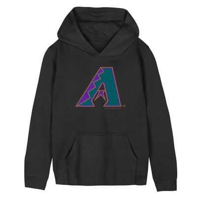  Arizona Diamondbacks Mitchell & Ness Preschool Retro Logo Hoodie - Black
