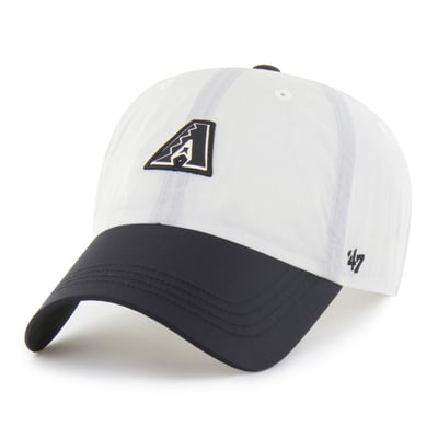 Arizona Diamondbacks '47 Unisex Modernia Clean Up Adjustable Hat - White/Black