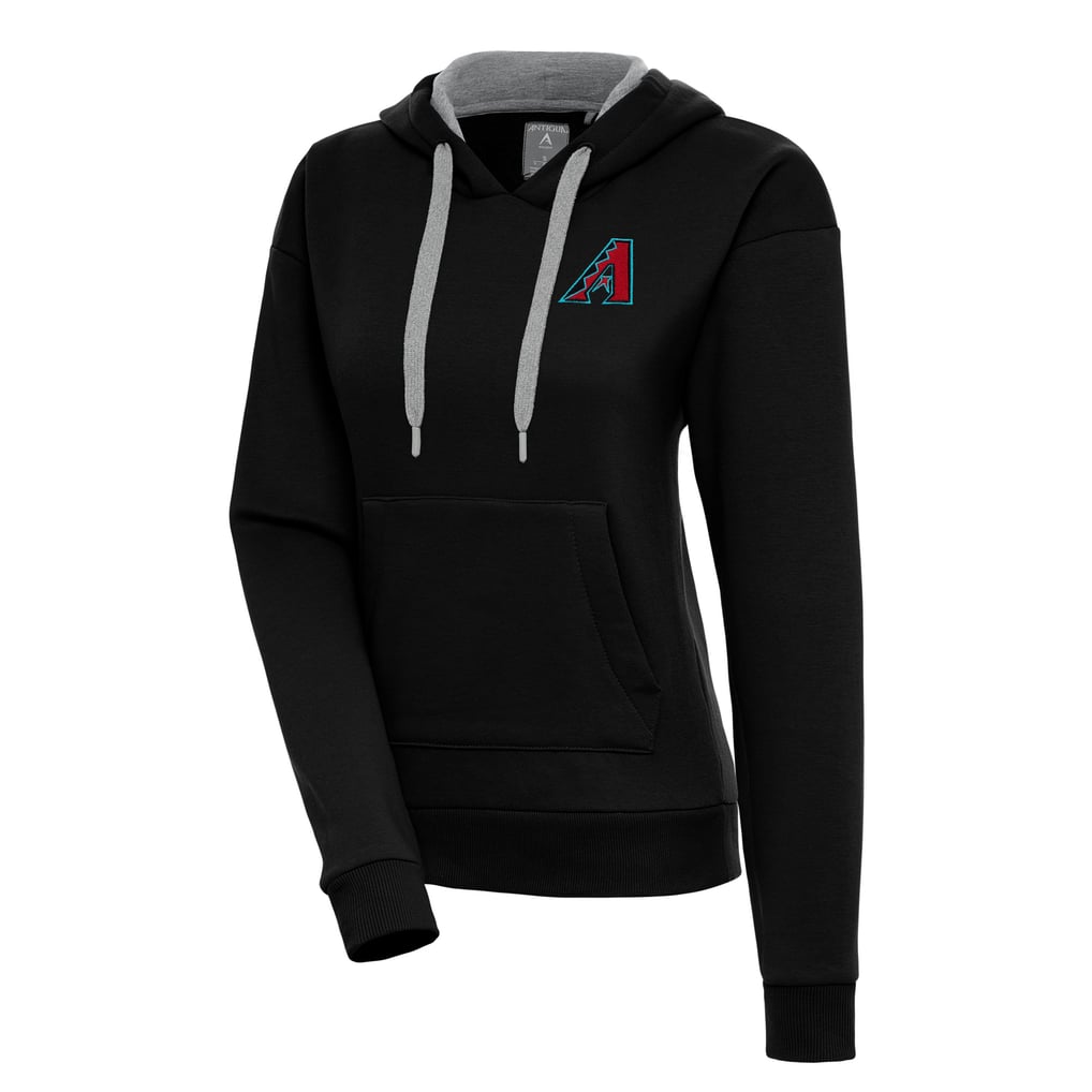  Arizona Diamondbacks Antigua Women's  Victory Pullover Hoodie – Black