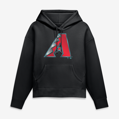 Arizona Diamondbacks Women's Forged Mascot Hoodie - Black