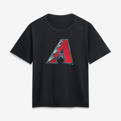 Arizona Diamondbacks Women's Forged Mascot T-Shirt - Black
