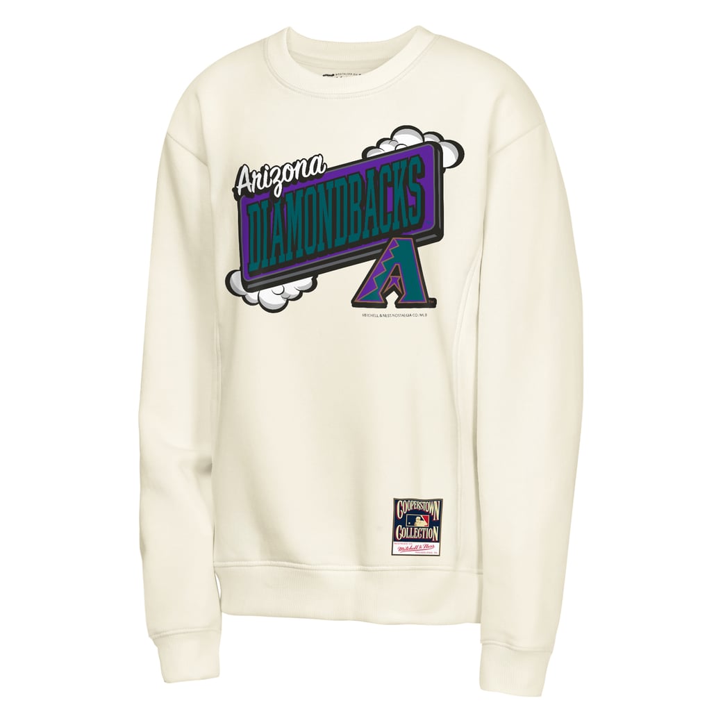 Arizona Diamondbacks Mitchell & Ness Youth Retro Billboard Sweatshirt - Natural