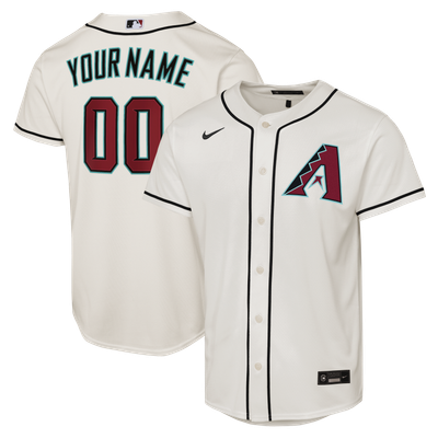 Arizona Diamondbacks Nike Youth Home Replica Custom Jersey - Cream